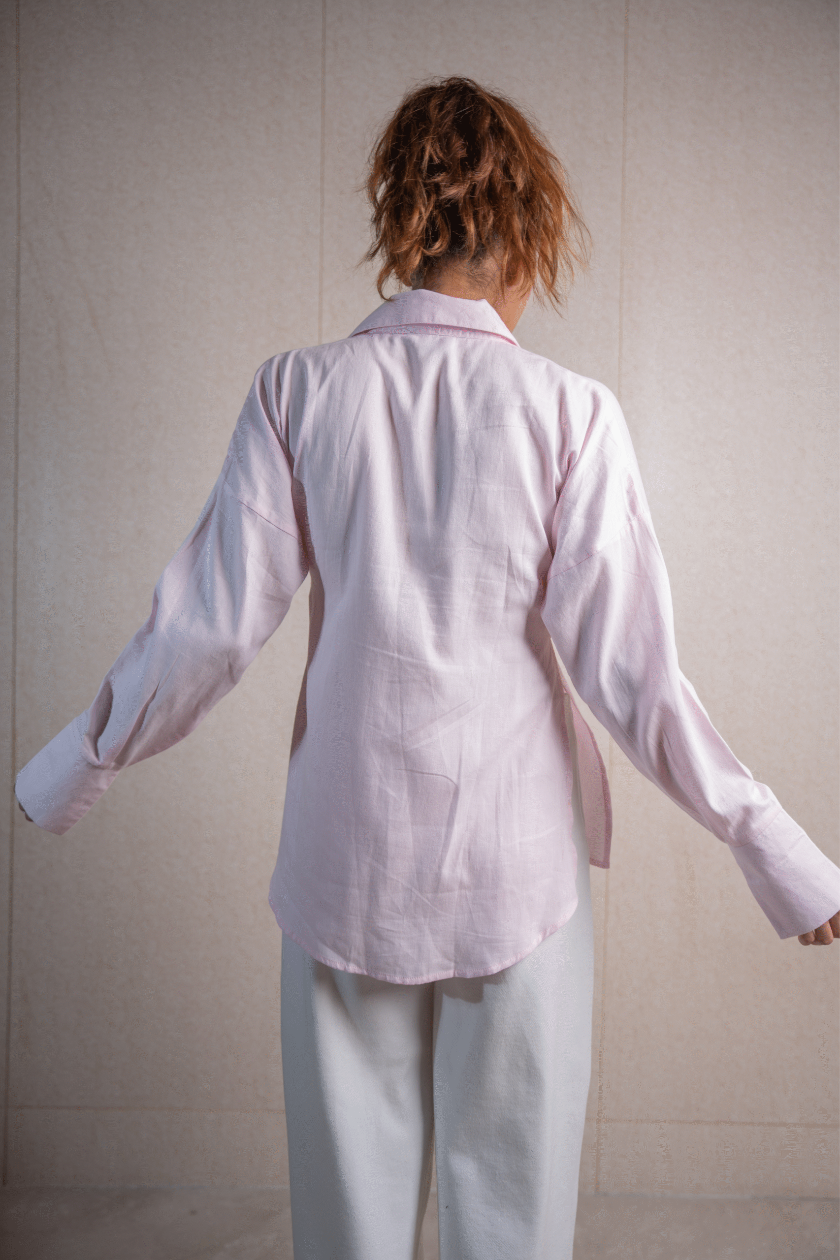 Shirt with Tie Detail - Image 6